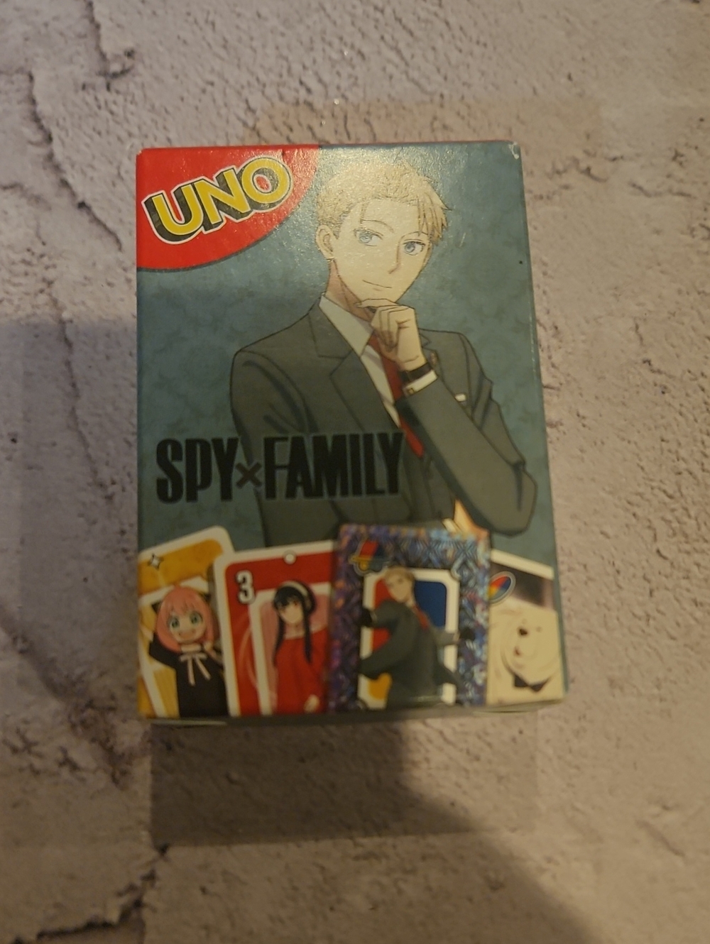 🌟3/$25🌟Spy × Family UNO mini card game released as McDonald's Meal collectible